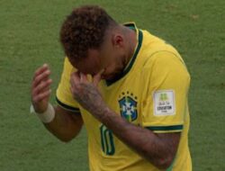 Tangis Neymar Warnai Kekalahan Brasil 1-2 dari Norwegia di Babak 16 Besar