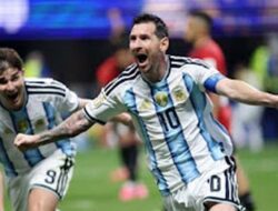 Drama di Atlanta! Argentina Comeback Spektakuler atas Mesir, Messi Cs Melaju ke Delapan Besar