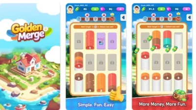 Cara Mendapatkan Uang dari Golden Merge, Game Penghasil Saldo DANA
