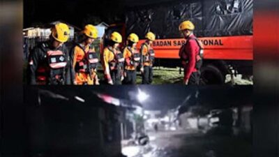 Cuaca Ekstrem Picu Jebolnya Tanggul Sungai Batang Tumayo.