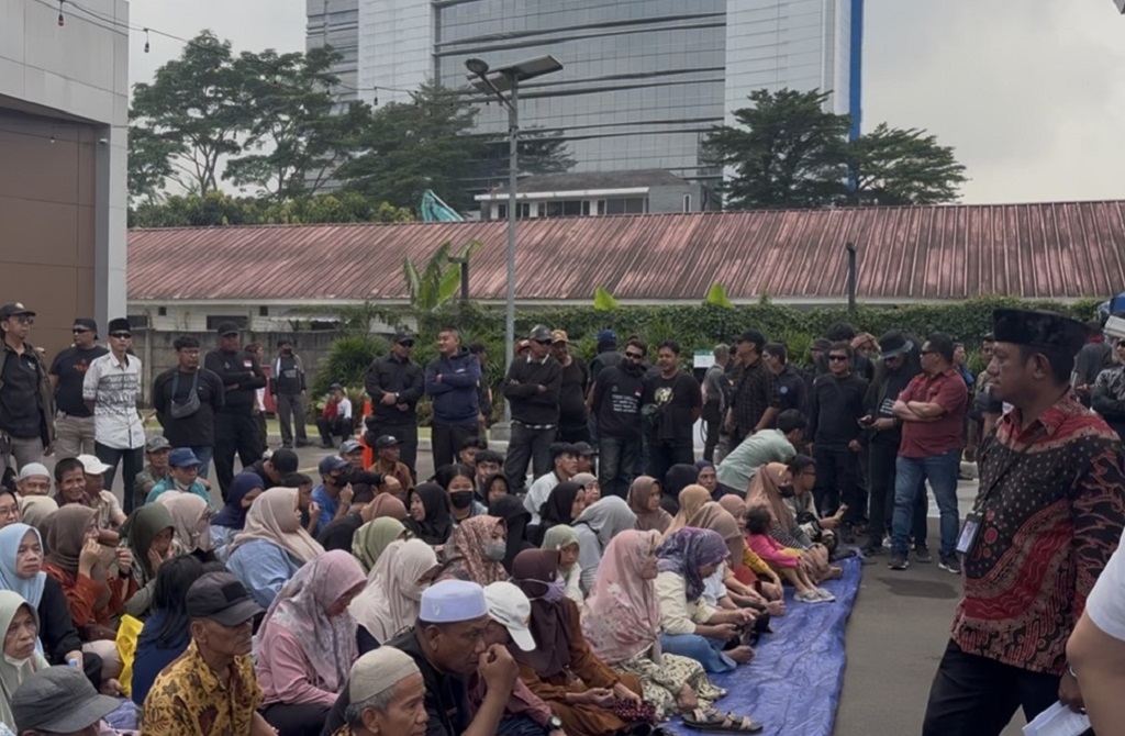 GRIB Jaya mendampingi ahli waris yang mengeklaim tanah seluas 24.000 meter persegi.