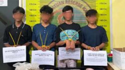 Empat Pelajar di Pesisir Selatan Ditangkap dalam Kasus Ganja.