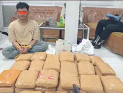 Satresnarkoba Bukittinggi Bongkar Peredaran Ganja, Dua Tersangka Ditangkap