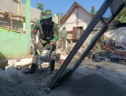 Satgas TMMD Reg Ke-129 Kebut Pembangunan RTLH