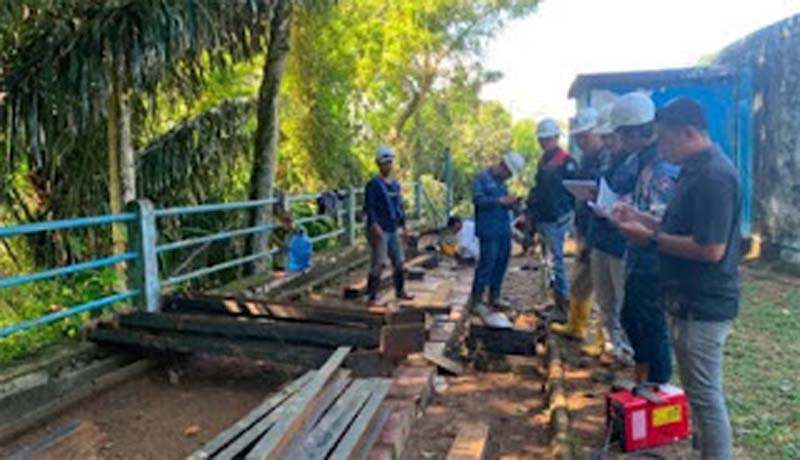 Perumda Air Minum Kota Padang mulai melakukan perbaikan