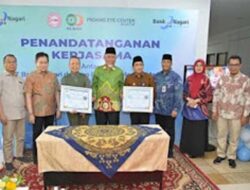 Mahyeldi; Kolaborasi Bank Nagari dan Padang Eye Center Jadi Contoh Pembangunan Daerah