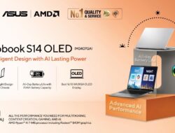 ASUS Vivobook S14 OLED Hadir dengan Ryzen AI, Baterai Tahan hingga 25 Jam