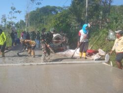 Gotong Royong Tanpa Batas, Semangat Warga Bersama Satgas TMMD Reguler ke-129 Kodim 0714/Salatiga