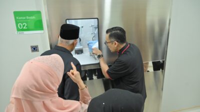 Tinjau Gedung Baru RSU Bunda Padang, Gubernur Mahyeldi : Bedah Robotik Jadi Lompatan Besar Layanan Kesehatan Sumbar