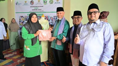 Zakat Produktif Jadi Penggerak Pemulihan Ekonomi, Gubernur Luncurkan Kampung Zakat Ampalu