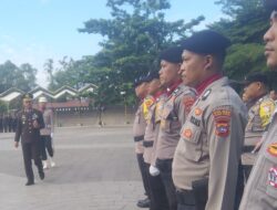 Upacara HUT Bhayangkara ke-80 di Tanah Datar Berlangsung Khidmat, Kapolres Bacakan Amanat Presiden RI
