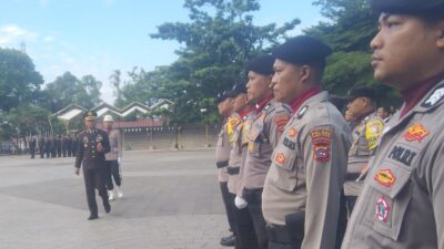 Upacara HUT Bhayangkara ke-80 di Tanah Datar Berlangsung Khidmat, Kapolres Bacakan Amanat Presiden RI