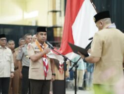 Ketua KWARDA Sumbar Lantik Walikota Solok Sebagai Ketua MABICAB Pramuka