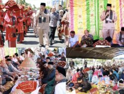 Pemko Pariaman Sajikan Makan Bajamba Meriahkan Hari Jadi Kota Ke-24