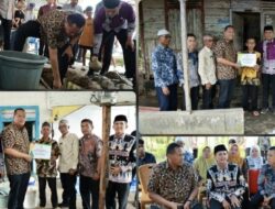Walikota Pariaman Letakkan Batu Pertama RTLH di Pariaman Tengah