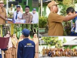 Wawako Mulyadi Pimpin Upacara SMPN 3 Pariaman