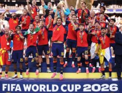 Spanyol Taklukkan Argentina 1-0 dan Resmi Jadi Raja Sepak Bola Dunia