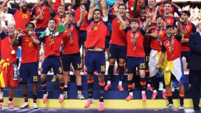 Spanyol juara piala dunia setelah menyingkirkan Argentina di final, Senin (20/7/2026) dinihari.