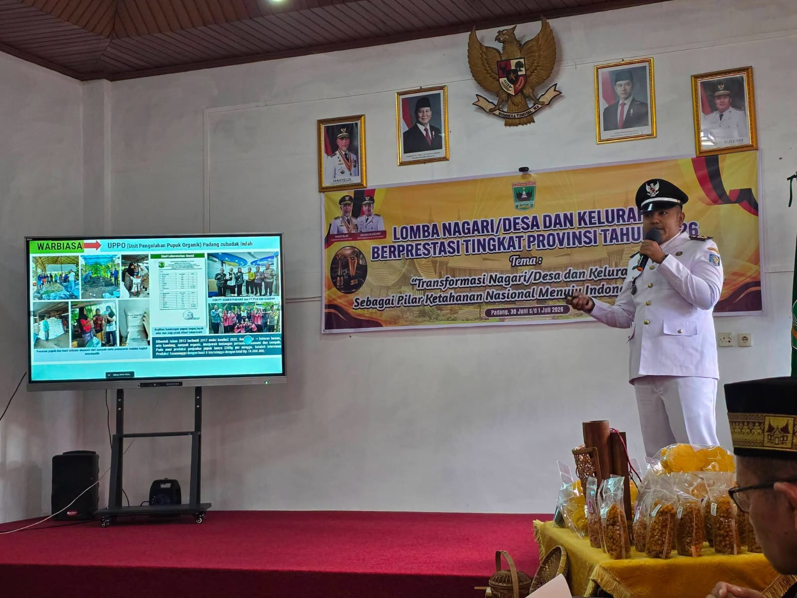 Sawahpadang Aua Kuniang Wakili Payakumbuh pada Lomba Kelurahan Berprestasi Tingkat Sumbar 2026, Usung Inovasi Pelayanan Publik