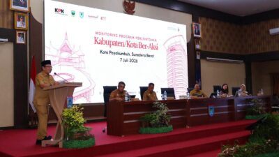 Pemko Payakumbuh Perkuat Tata Kelola Antikorupsi, KPK Monitoring Implementasi Indikator Kota Ber-AKSI