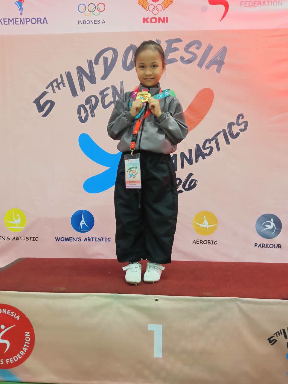 Wali Kota Zulmaeta Apresiasi Atlet Gimnastik Muda Payakumbuh Raih Emas Nasional