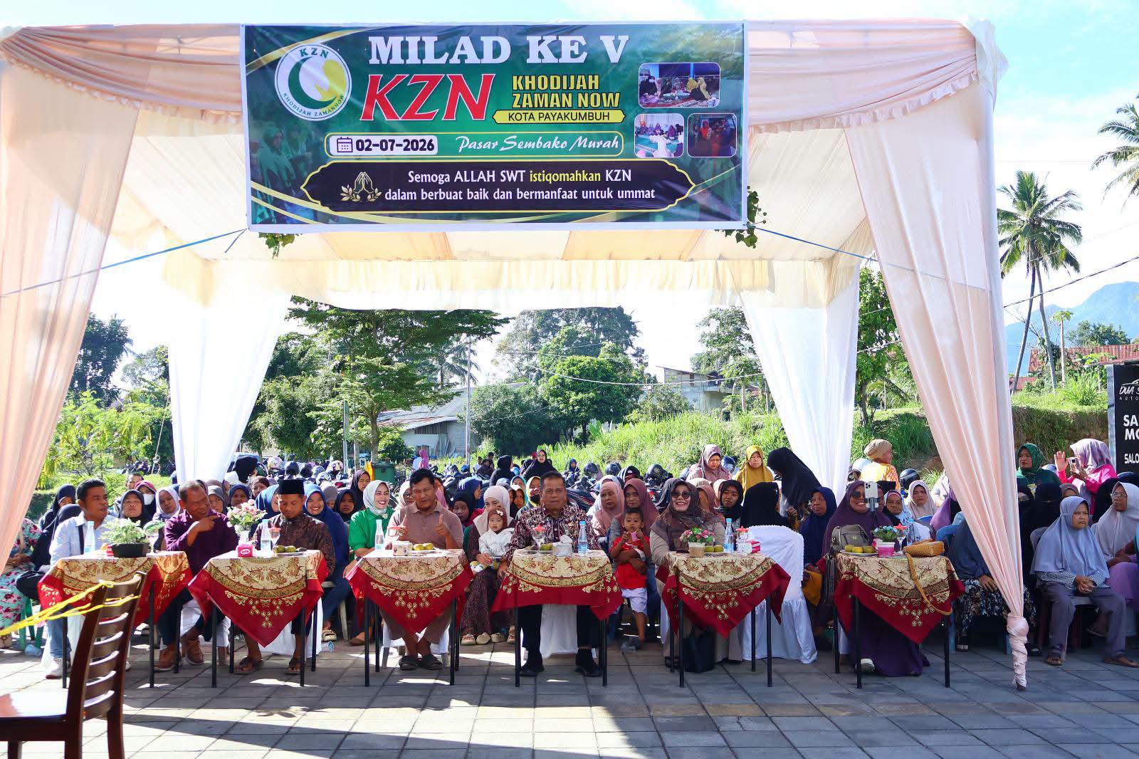 Pemko Payakumbuh Apresiasi Pasar Sembako Murah KZN, Bantu Ringankan Beban Masyarakat