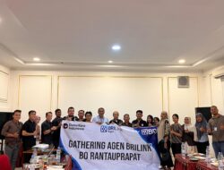 BO Rantau Prapat Apresiasi Agen BRILink Lewat Gathering di Labuhanbatu Utara