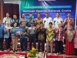 Jasa Raharja Sumbar Hadiri Seremonial Bantuan Operasi Katarak Gratis bagi Nelayan