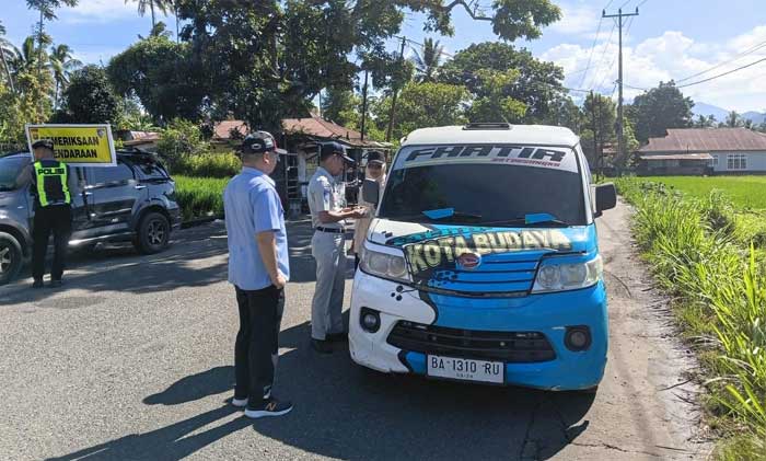 PT Jasa Raharja Sumbar danTim Pembina Samsat Gelar Operasi Gabungan
