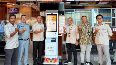 Tim Pembina Samsat Hadirkan Kiosk Pembayaran di Samsat Padang, Permudah Layanan PKB dan SWDKLLJ