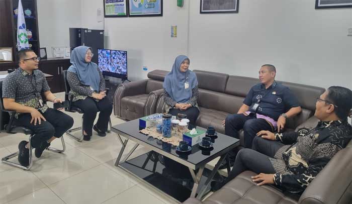 Perkuat Kolaborasi Lintas Sektor, Jasa Raharja Sumbar Sambangi BPJS Kesehatan Padang