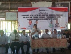 PSI Kalteng Perkuat Mesin Partai di Kapuas, Tinggal Tuntaskan Tiga DPC Lagi