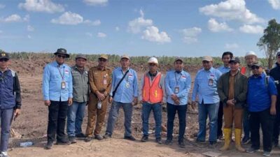 Monitoring CSR di Tamban Catur, Kadis PUPR Kapuas Tekankan Program Harus Berdampak Nyata