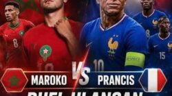 Prancis vs Maroko dinihari nanti pada perempat final Piala Dunia 2026.