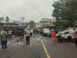 Tragedi Sibolangit, Truk Hilang Kendali Picu Tabrakan Beruntun, 4 Nyawa Melayang