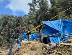 Polres Solok Selatan Segel Lokasi Diduga Tambang Emas Ilegal di Batang Bangko