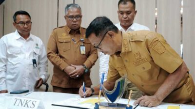 Pemkab Solsel dan TNKS Resmi Teken Kerja Sama Pengembangan Jalur Pendakian Gunung Kerinci