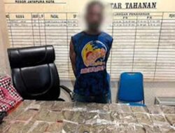 WNA Papua Nugini Ditangkap di Jayapura, Bawa 40 Paket Ganja Seberat 500 Gram