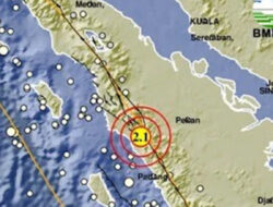 Gempa Dangkal M2,1 Terjadi di Pasaman Barat