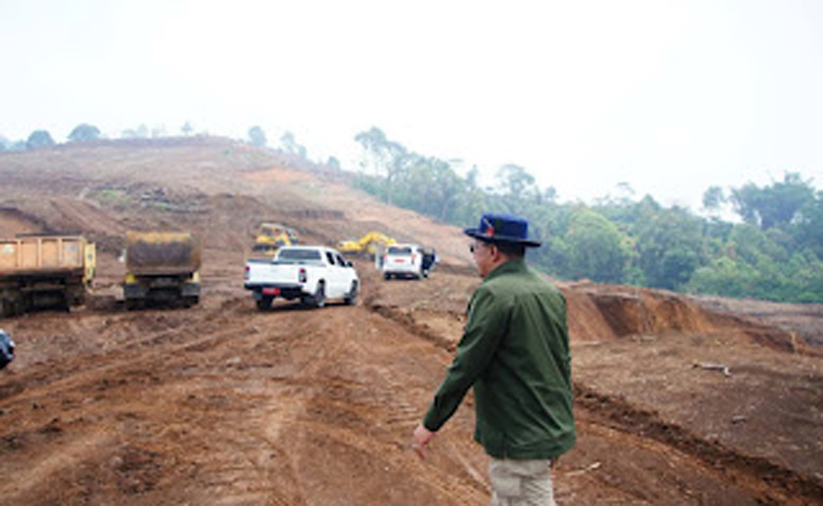 Akses Jalan Mulai Dibangun