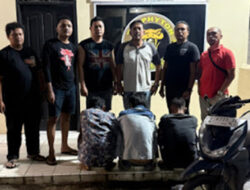 Tim Phyton Polsek Lubuk Begalung Ungkap Pencurian Kedai, Tiga Pria Ditangkap