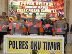 Polisi Ungkap Dua Kasus Karhutla di OKU Timur