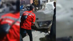 Kecelakaan maut mengakibatkan suami istri pengendara motor tewas usai adu banteng