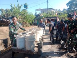 TNI dan Warga Satu Hati
