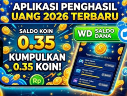 Aplikasi Cuan 2026 dengan Minimal WD 0,35 Koin