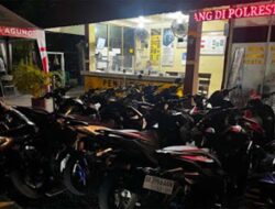 Patroli Malam Polresta Padang Jaring Pelanggar Kamtibmas