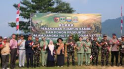 Tanam Pohon untuk Masa Depan, Jasa Raharja Sumbar Dukung Gerakan Penghijauan Kodam XX/TIB.
