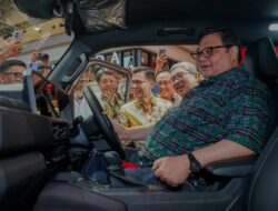 Airlangga Hartarto Sambangi GIIAS 2026, Jetour T2 i-DM Curi Perhatian