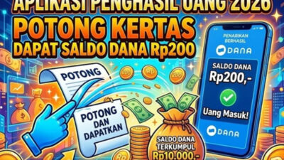 Main Potong Kertas, Kumpulkan Bintang dan Tiket, Game Penghasil Uang 2026