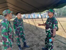 Satgas dan Warga Tata RTH Desa Cukil